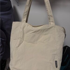 Beige Tote Bag